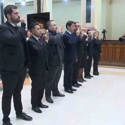 posesión de los nuevos vocales del TSE