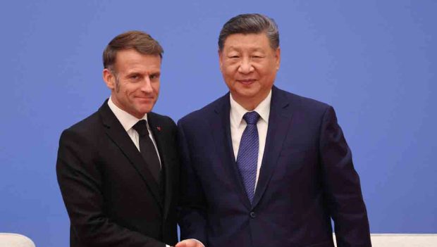 Macron y Xi