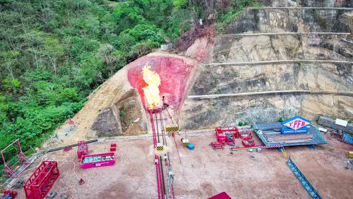 reservas de gas de Bolivia