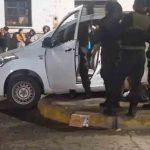 el vehículo donde fue asesinado Mauricio Aramayo