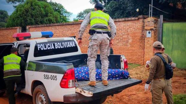 el cuerpo del brasileño acribillado es trasladado a la morgue