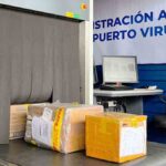punto de control de la Aduana en el aeropuerto de Viru Viru