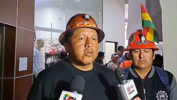 Mario Argollo, ejecutivo de la COB