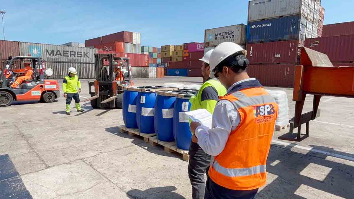 despacho de carga boliviana en el puerto de Arica