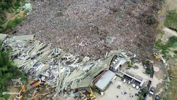 avalancha de basura en Filipinas