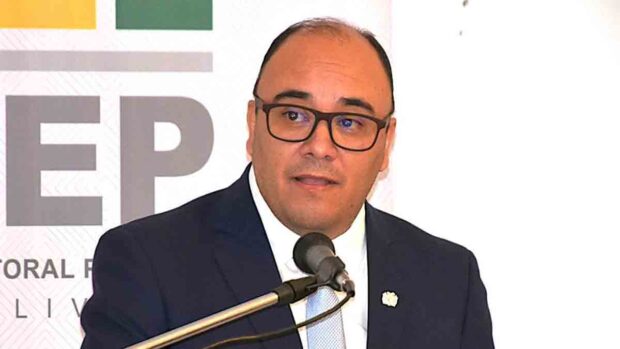 Gustavo Ávila, presidente del TSE