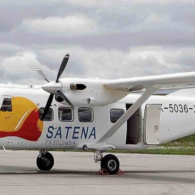 avión con 15 pasajeros desaparece en Colombia