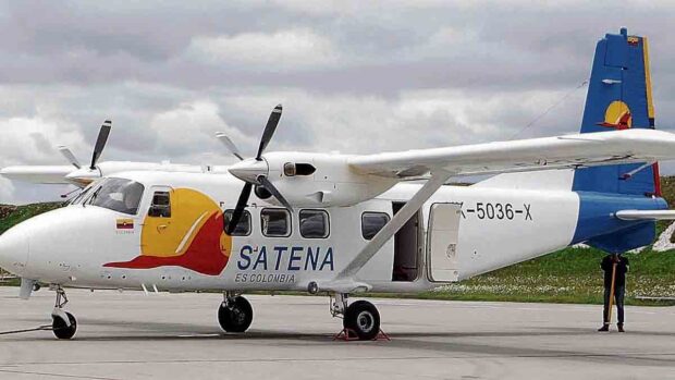 avión con 15 pasajeros desaparece en Colombia