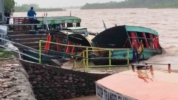 el río Bermejo aumenta su caudal por las lluvias