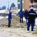 choferes de cisternas bloquean en la zona de Senkata