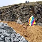 uno de los puntos de bloqueo