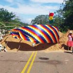 uno de los puntos de bloqueo