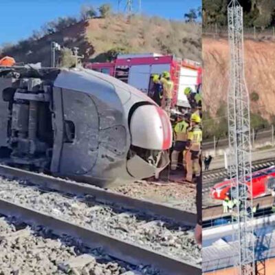 choque de trenes en Europa