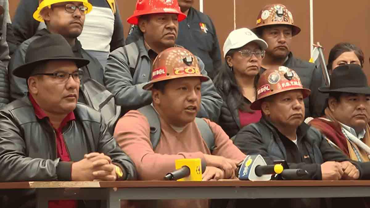 dirigentes de la COB