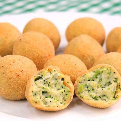croquetas de brócoli y coliflor