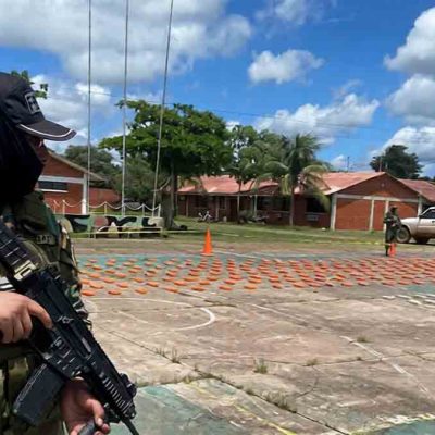 incautan droga en Beni