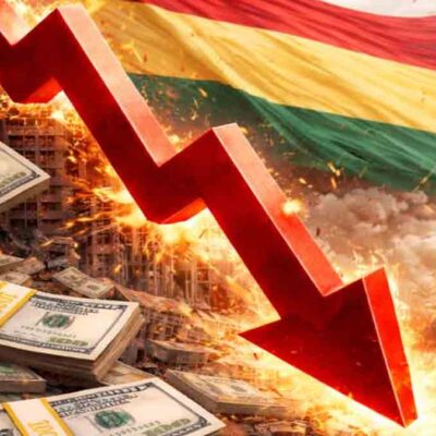 economía caerá en Bolivia
