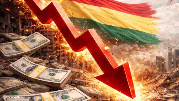 economía caerá en Bolivia