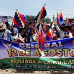 cocaleros se reúnen en Lauca Ñ