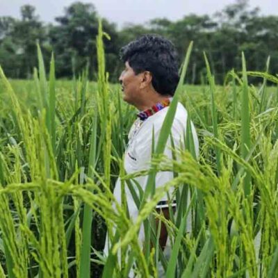 Evo Morales en el Trópico de Cochabamba