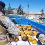 personal de la Armada realiza control de contrabando de GLP