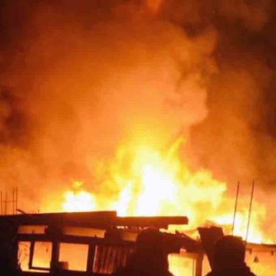 el incendio donde perdieron la vida cuatro niñas bolviianas