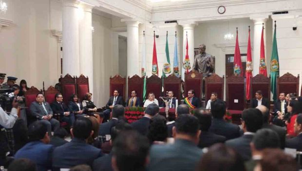 inauguración del Año Judicial 2026 en Sucre