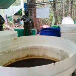 destruyen fábrica de droga en Villa Tunari
