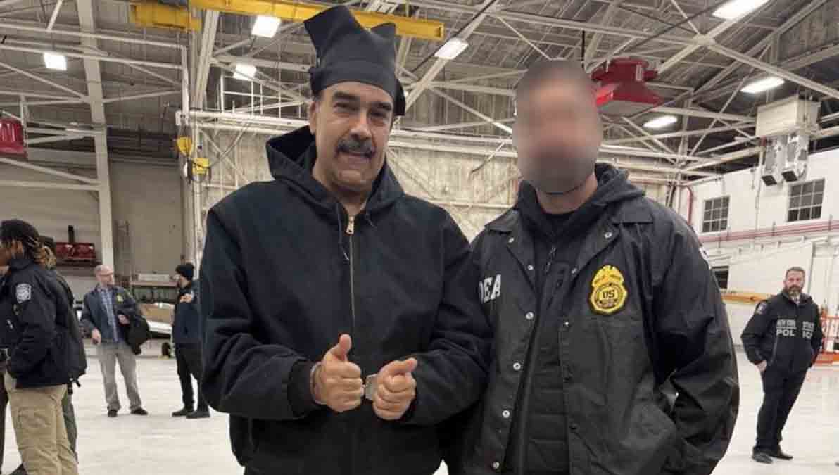 Nicolás Madura tras su llegada a Nueva York