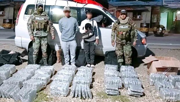marihuana en equipaje Tarija