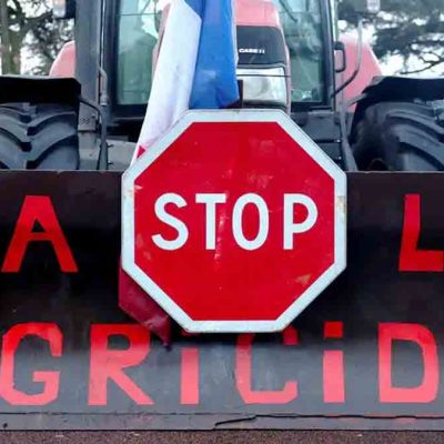 protestas de agricultores europeos contra el acuerdo UE-Mercosur