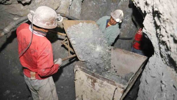 producción minera en Bolivia