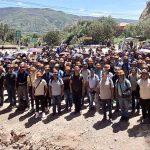 mineros bloquean en Parotani