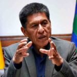 El ministro de Trabajo, Edgar Morales