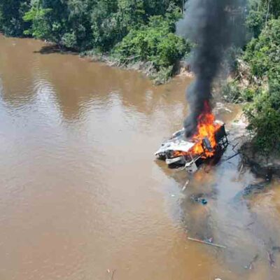 operativo en la Amazonía