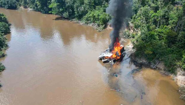 operativo en la Amazonía