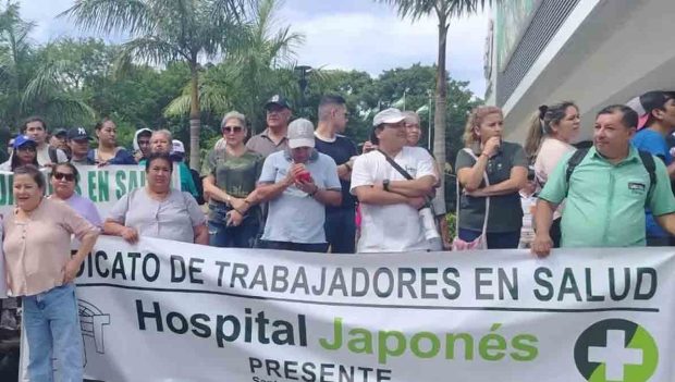 paro de salud en Santa Cruz