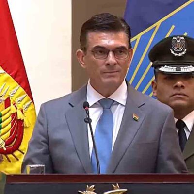 el presidente Rodrigo Paz Pereira
