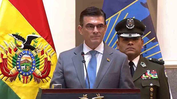 el presidente Rodrigo Paz Pereira