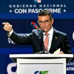 Rodrigo Paz, presidente de Bolivia, en el Foro de la CAF en Panamá
