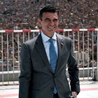 el presidente Rodrigo Paz Pereira