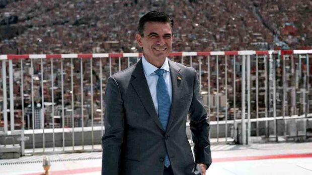 el presidente Rodrigo Paz Pereira