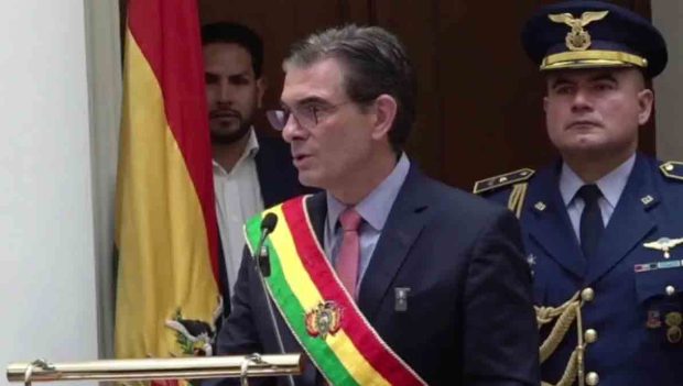 el presidente Rodrigo Paz en la inauguración del Año Judicial 2026