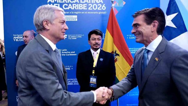 el presidente electo de Chile y el presidente de Bolivia
