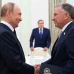 Putin junto al enviado de Trump