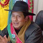 Santos Quispe, gobernador de La Paz