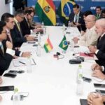 reunión de los presidentes de Bolivia y Brasil en Panamá