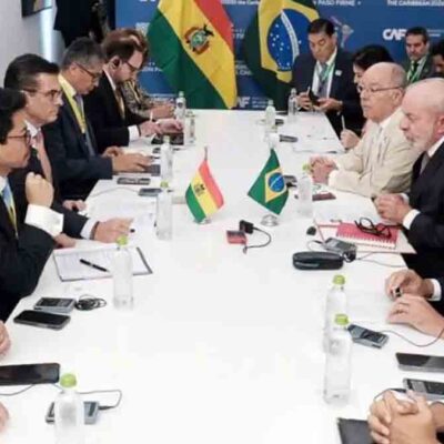 reunión de los presidentes de Bolivia y Brasil en Panamá