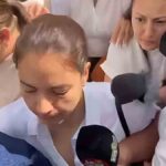 exdiputada Laura Rojas ingresa a la Fiscalía