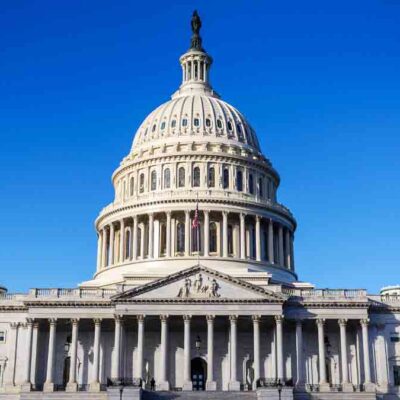Edificio del capitolio en Washington.